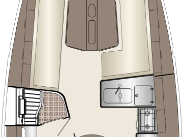 Pronájem jachty v Punat -Dehler Dehler 38 na Samboatu