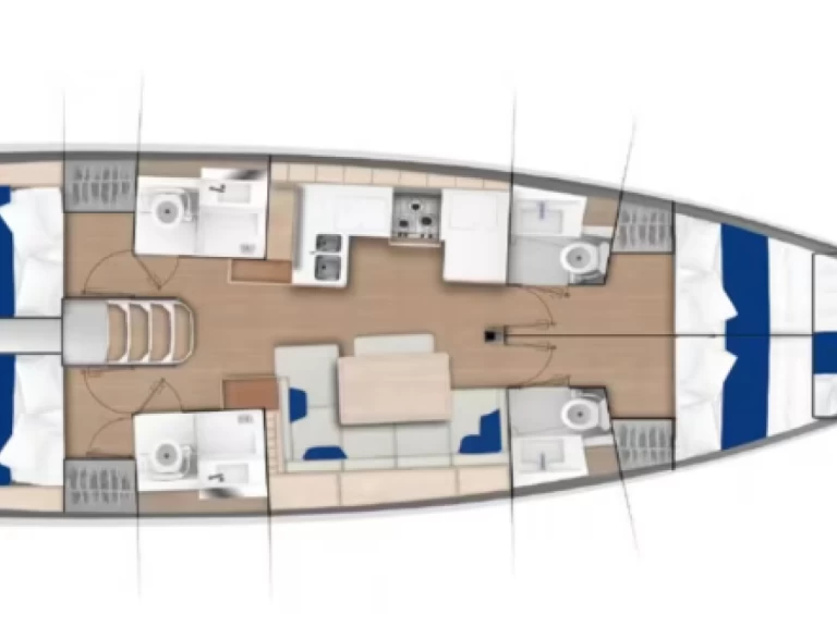 Pronajmout si Jeanneau Sun Odyssey 490 v La Trinité-sur-Mer