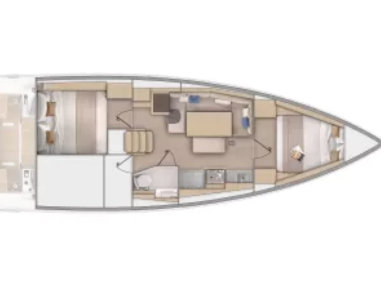 Pronájem Plachetnice v Furnari -Bénéteau Oceanis 37.1