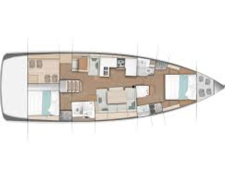 Pronajmout si Jeanneau Sun Odyssey 490 v Salerno