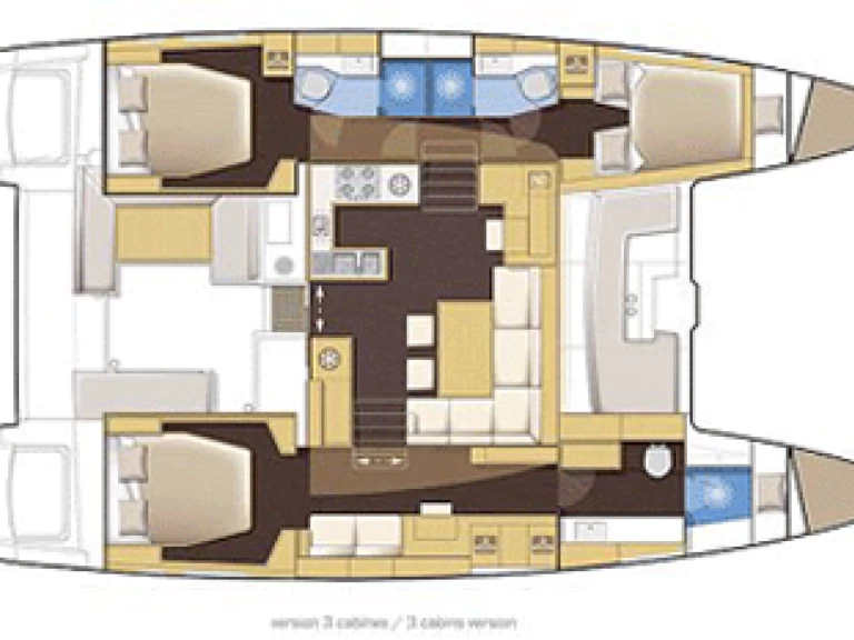 Pronajmout Katamarán se skipperem či ne Lagoon v Parham Town