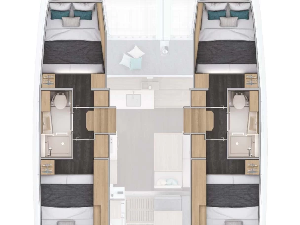 Pronajmout si Lagoon Lagoon 38 v Šibenik 