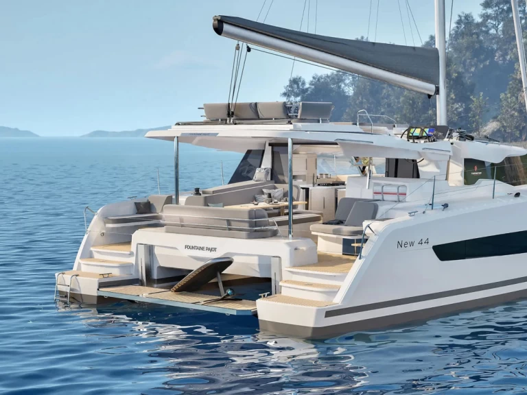 Pronájem Katamarán v Parham Town -Fountaine Pajot Fountaine Pajot FP 44 Quatuor - 4 cab.