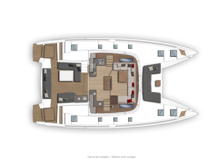 Pronájem lodi Lagoon Lagoon 450 F v Parham Town na Samboatu