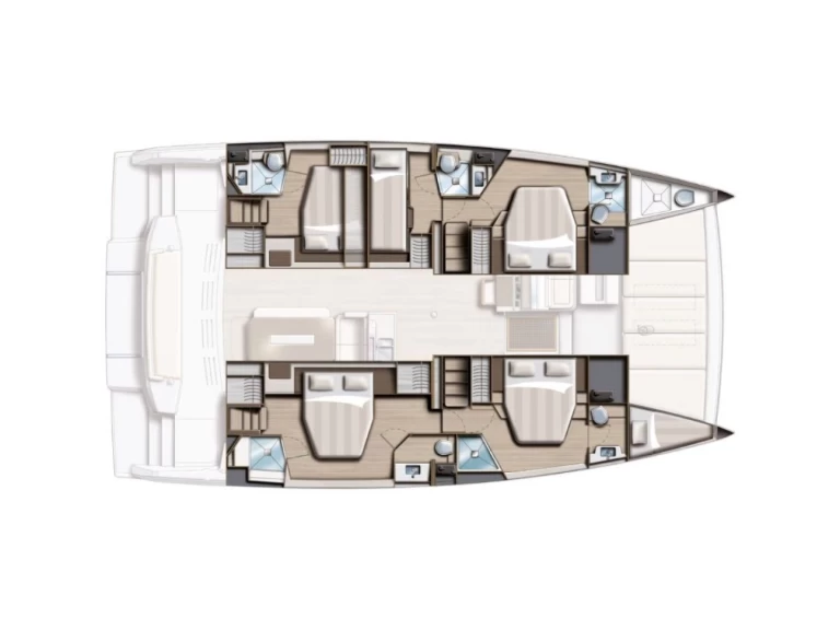 Pronajmout Katamarán se skipperem či ne Bali v Lavrio