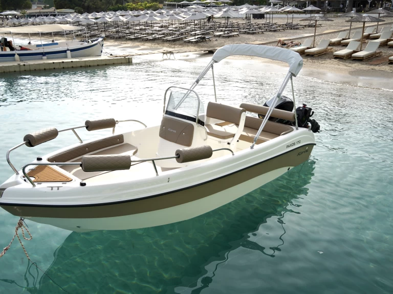 Pronájem jachty v Párga -Karel 170 na Samboatu