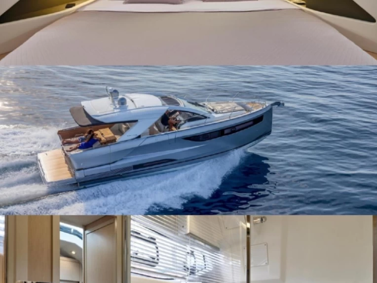 Pronajmout si Jeanneau db 43 v Baie des Anges