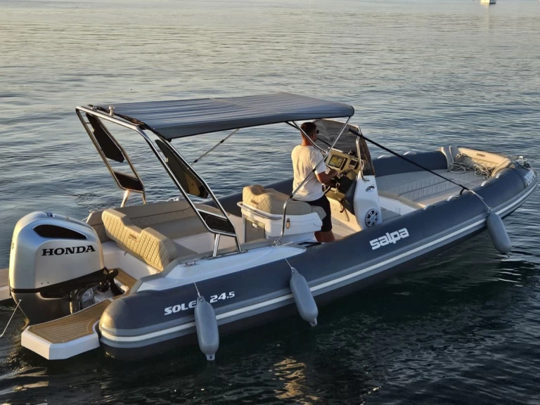 Pronájem Polotuhá loď v Biograd Na Moru -Salpa Soleil 24,5