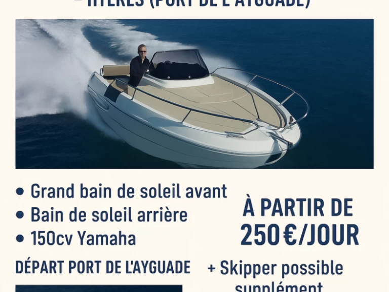 Bénéteau Flyer 6.6 SUNdeck jednotlivci a charterové společnosti v Hyeres