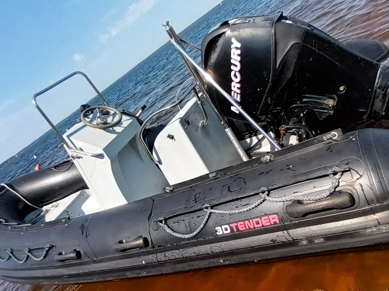 Pronájem Polotuhá loď v Lacanau -3D Tender Defender 490