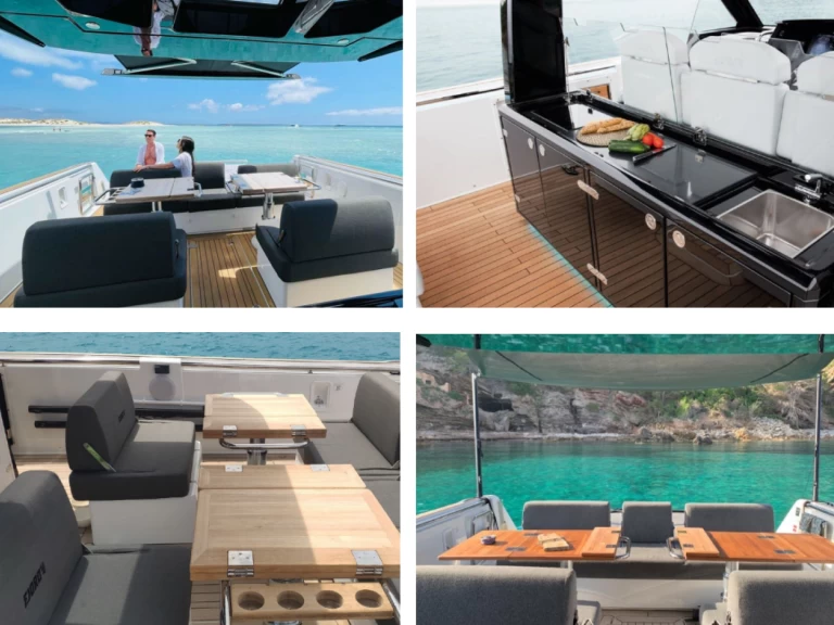 Pronájem lodi Ibiza Town lákavé ceny Fjord 44 Open