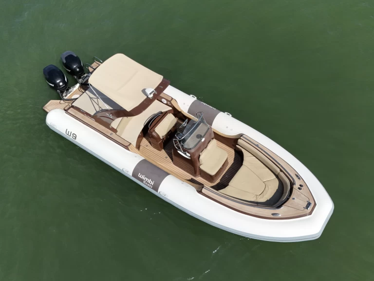 Wimbi Boats W9 jednotlivci a charterové společnosti v Lège-Cap-Ferret