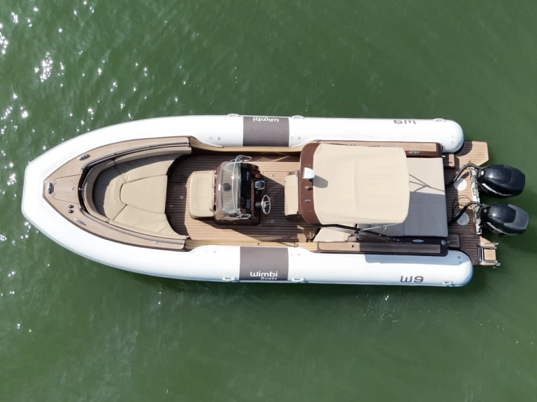 Pronajmout si Wimbi Boats W9 v Lège-Cap-Ferret