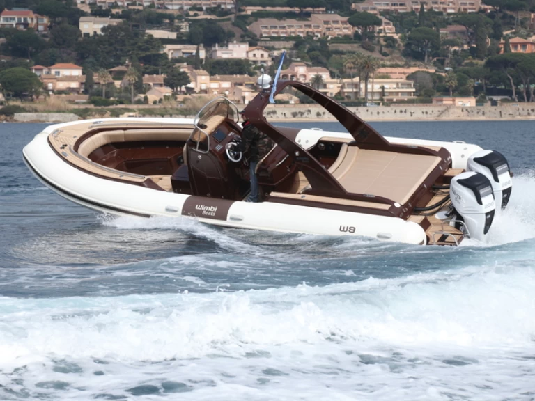 Pronájem Polotuhá loď v Lège-Cap-Ferret -Wimbi Boats W9