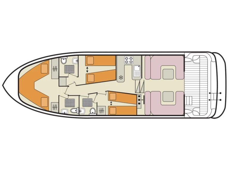 Pronajmout Motorová loď se skipperem či ne Le Boat v Trèbes
