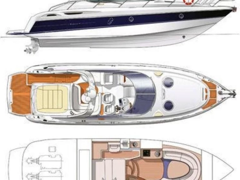 Pronajmout Motorová loď se skipperem či ne Cranchi v Porto-Vecchio