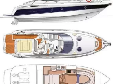 Pronajmout Motorová loď se skipperem či ne Cranchi v Porto-Vecchio