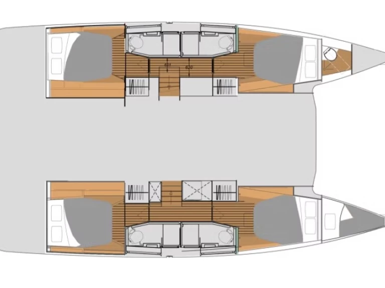 Pronájem lodi Fountaine Pajot Elba 45 v Road Town na Samboatu