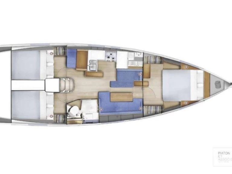 Pronájem lodi Jeanneau Sun Odyssey 410 v Palma de Mallorca na Samboatu