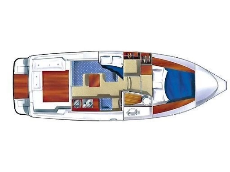 Pronajmout si Nimbus 320 Coupé v Rheinsberg