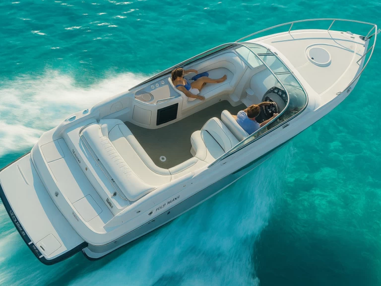 Pronájem jachty v Cannes -Four Winns Sundowner 285 na Samboatu