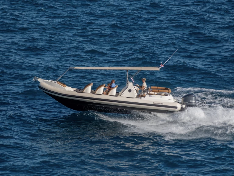 Pronájem Polotuhá loď Ris Marine s licencí