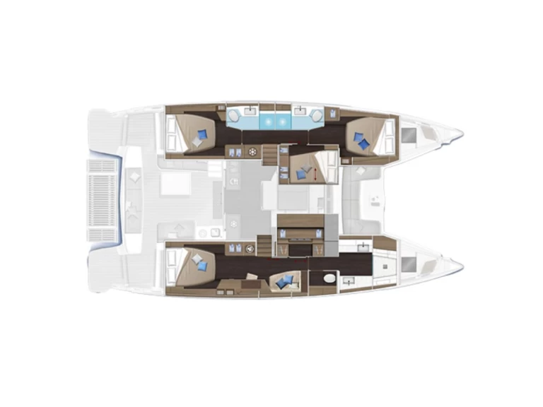 Pronajmout si Lagoon Lagoon 51 v Paraty
