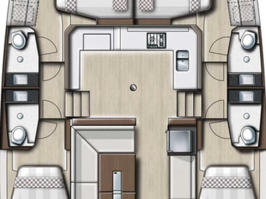 Pronajmout Katamarán se skipperem či ne Bali v Preveza