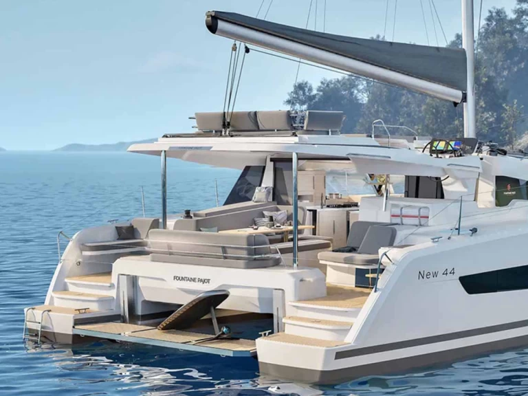Pronájem jachty v Trogir -Fountaine Pajot Fountaine Pajot FP 44 Quatuor - 4 cab. na Samboatu