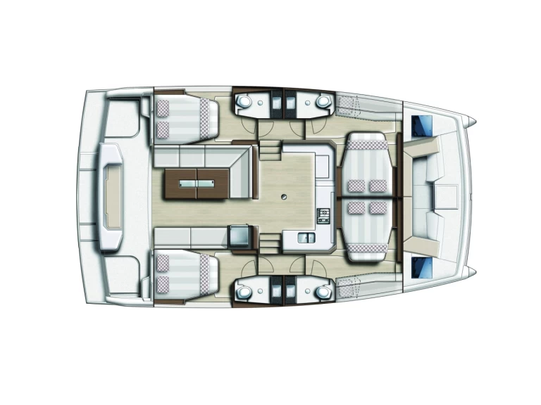 Pronájem jachty v Preveza -Bali Bali Catspace Voile na Samboatu