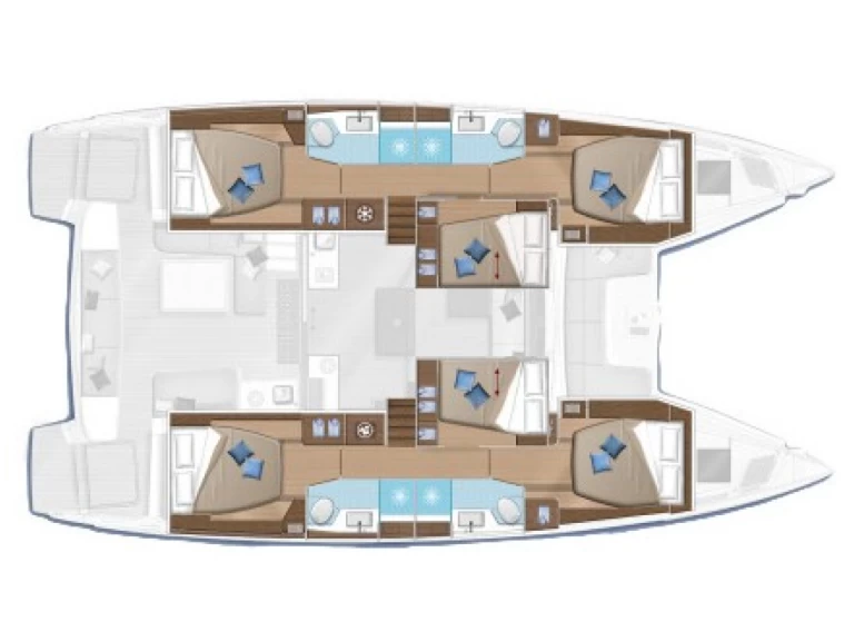 Pronajmout si Lagoon Lagoon 50 v Kos