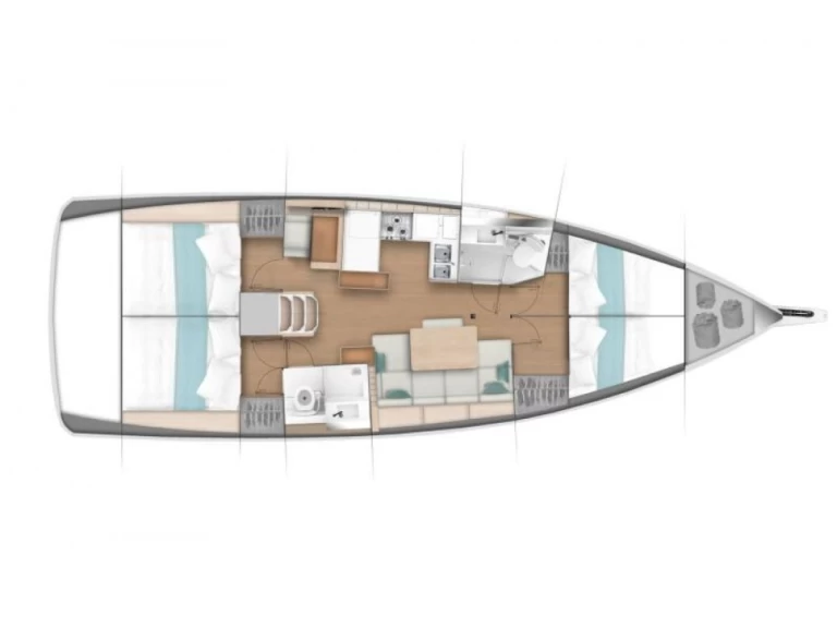 Pronajmout si Jeanneau Sun Odyssey 440 v Lefkáda