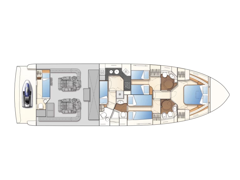 Ferretti Ferretti 550 jednotlivci a charterové společnosti v Panaji