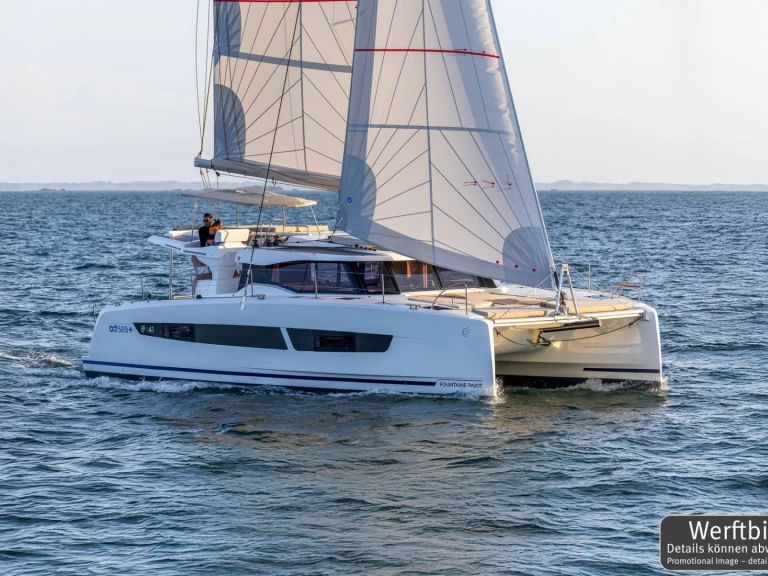 Pronájem Katamarán Fountaine Pajot s licencí