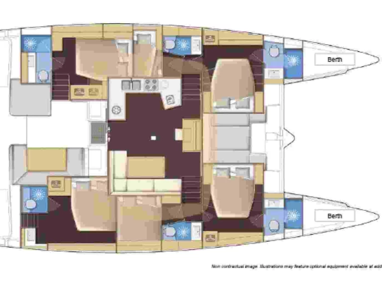 Pronájem lodi San Miguel De Abona lákavé ceny Lagoon 52 F