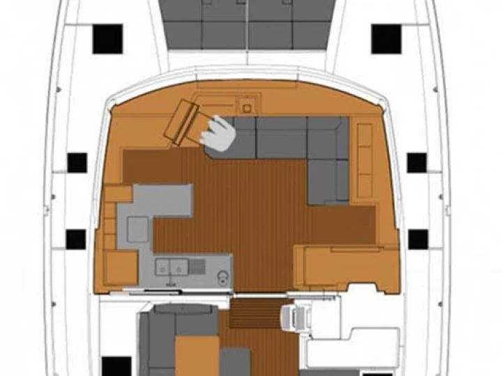 Pronajmout si Fountaine Pajot Astrea 42 v Pointe-à-Pitre