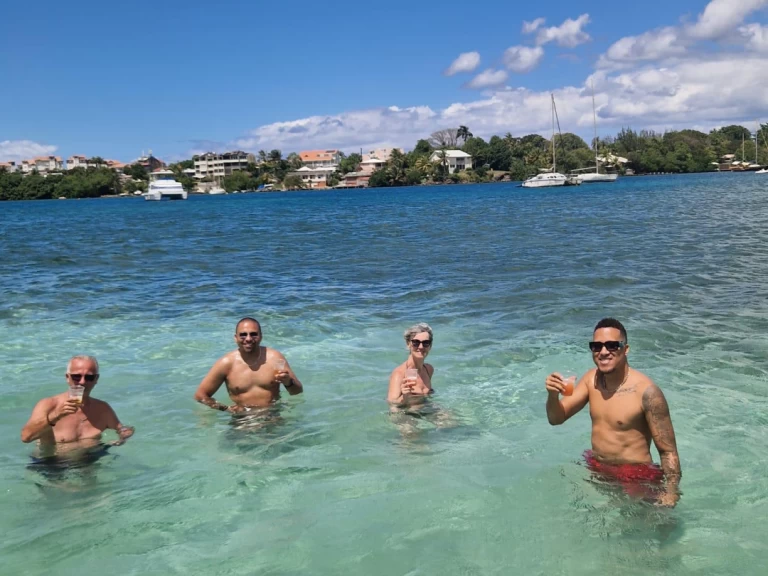 Pronajmout Motorová loď se skipperem či ne aback 24 v Les Trois-Îlets