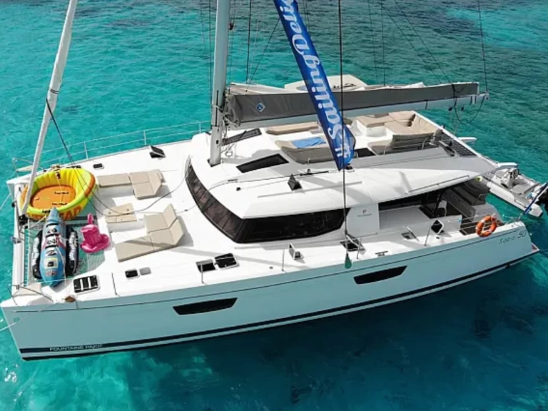 Pronájem Katamarán v Lefkáda -Fountaine Pajot Saba 50