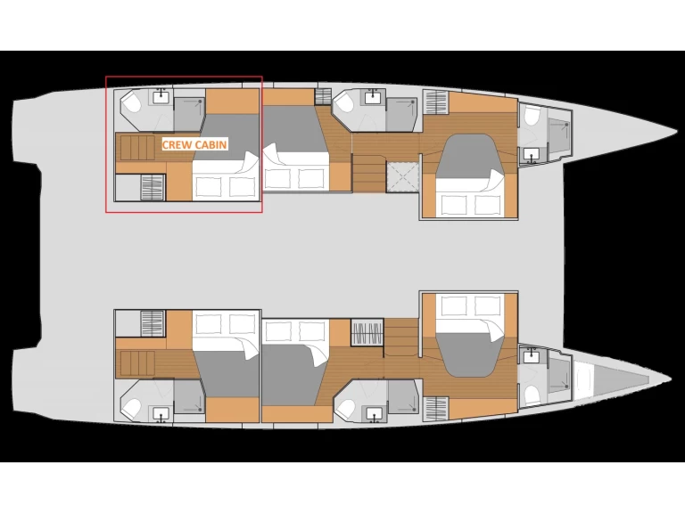 Pronájem lodi Lefkáda lákavé ceny Aura 51