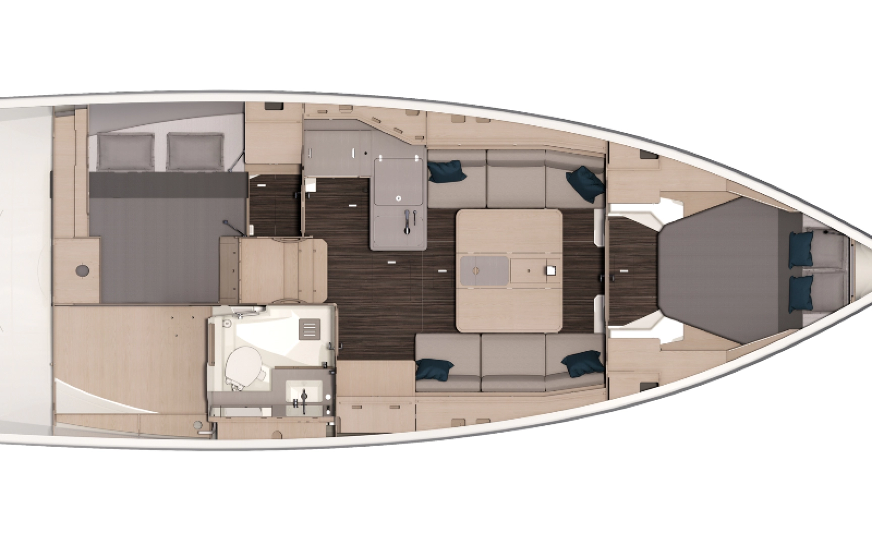 Pronájem Plachetnice v Arzon -74 DUFOUR 37
