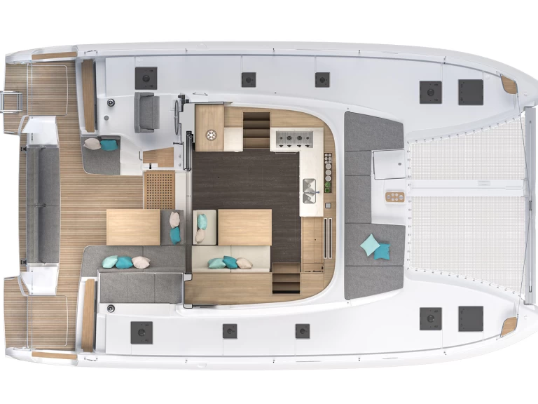Pronájem jachty v Procida -Lagoon Lagoon 43 na Samboatu