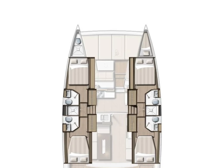 Pronájem lodi Bali Bali 4.2 v Olbia na Samboatu