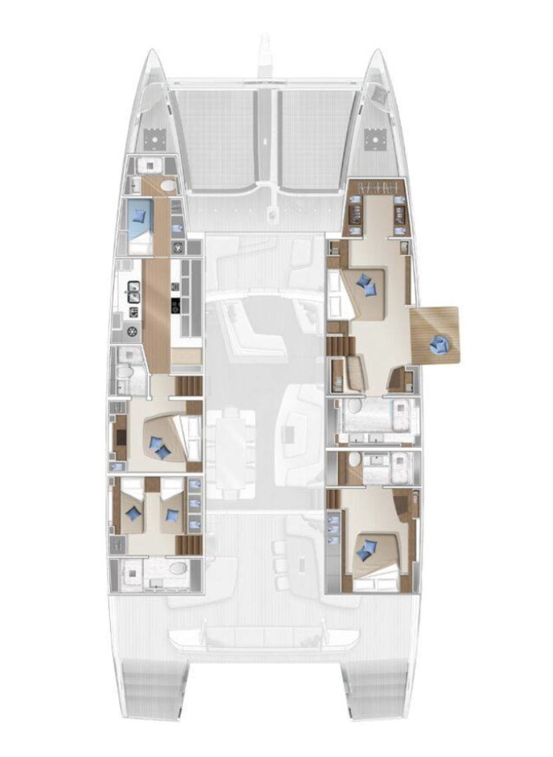 Katamarán k pronájmu v Bas du Fort za nejlepší cenu