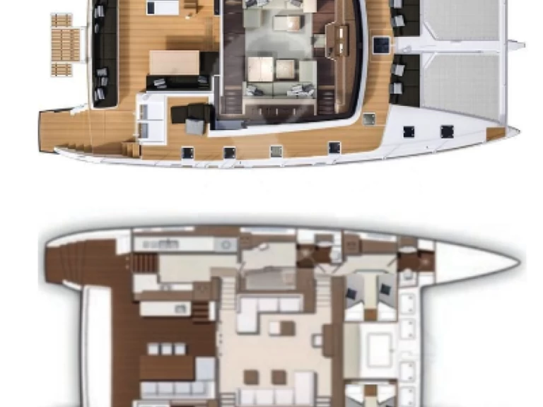 Pronájem jachty v s'Arenal -Lagoon Lagoon 630 Motor Yacht na Samboatu