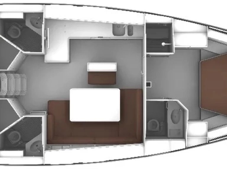 Bavaria Cruiser 46 jednotlivci a charterové společnosti v Fethiye