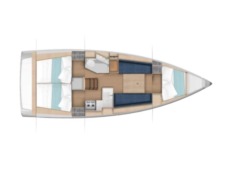 Pronájem lodi Castiglioncello lákavé ceny Sun Odyssey 350