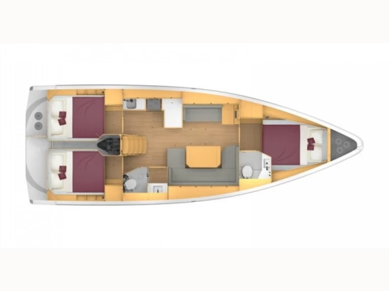 Pronájem lodi Punta Ala lákavé ceny Bavaria C42