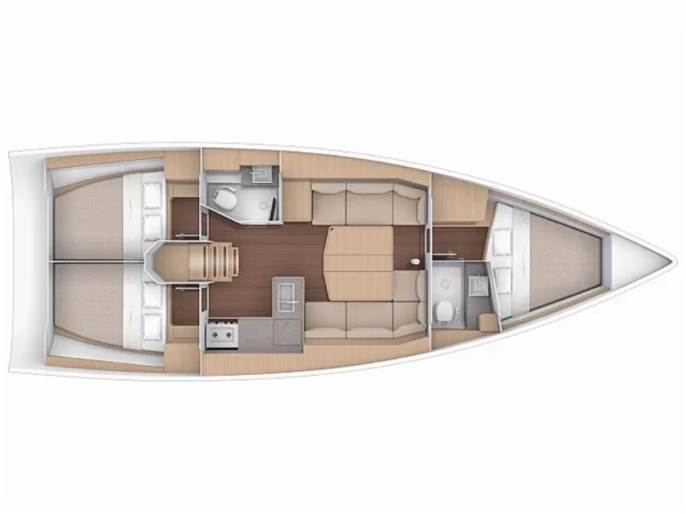 Pronajmout si Dufour Dufour 390 Grand Large[G] v Alimos