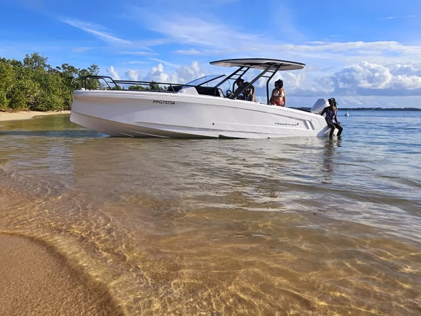 Pronájem jachty v Pointe-à-Pitre -Axopar Axopar 25 Cross Top na Samboatu