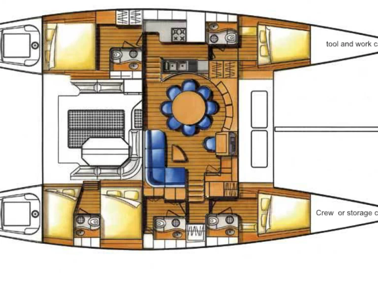 Pronajmout Katamarán se skipperem či ne Lagoon v Papeete